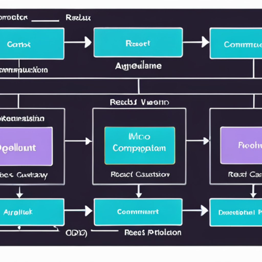 **Micro Frontend architecture diagram:** Depicting various frameworks (React, Angular, Vue) as individual "micro frontends" communicating through custom events, shared state management (Redux), and API composition via an API Gateway. Show independent deployment pipelines (CI/CD) for each.  Visually represent the independence and communication.