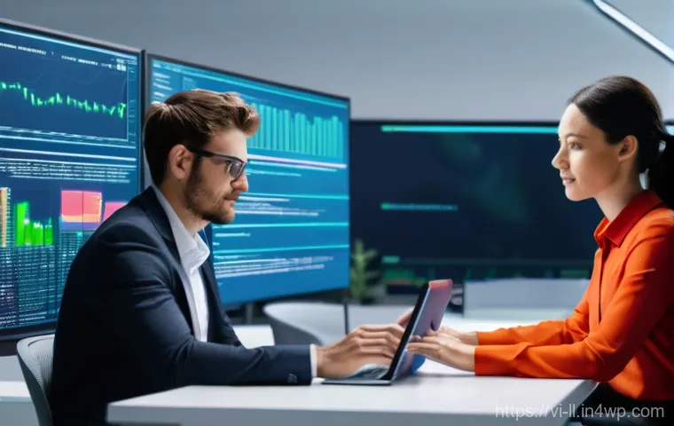 마이크로 프론트엔드에서의 성능 테스트 도구 - **Prompt:** "A young adult software engineer, male, in his late 20s, dressed in a smart casual outfi...